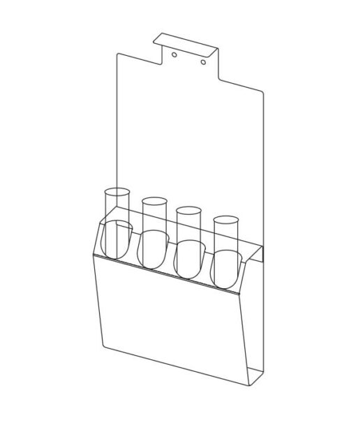 InterioLine Piktogramm Schminkpinselhalter Seite